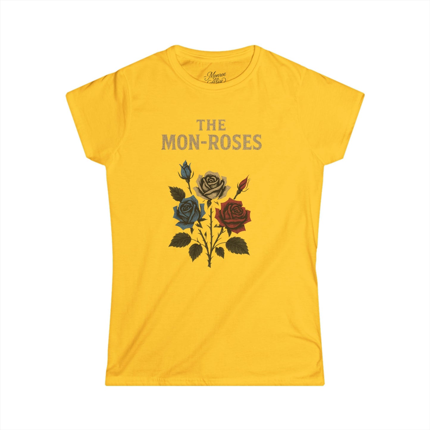 Women's “The Mon-Roses” Tee shirt