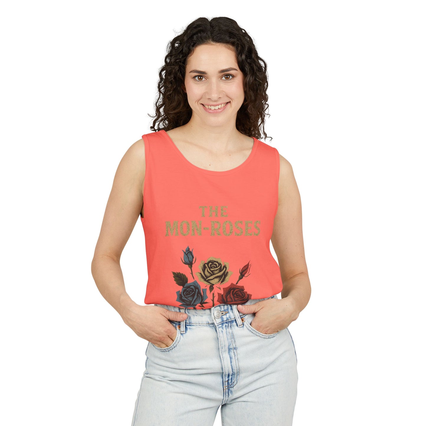 Unisex The "Mon-ROSES" Tank Top