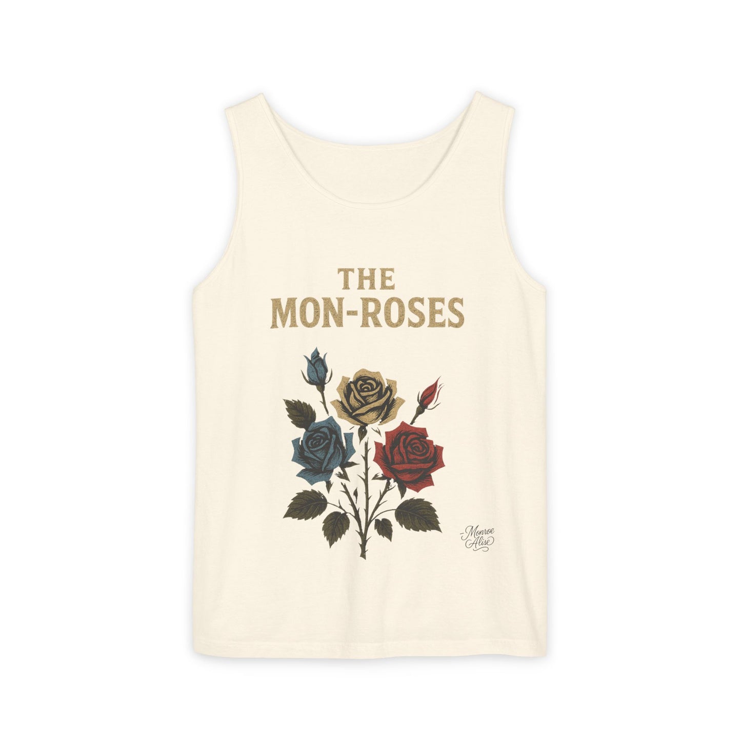 Unisex The "Mon-ROSES" Tank Top
