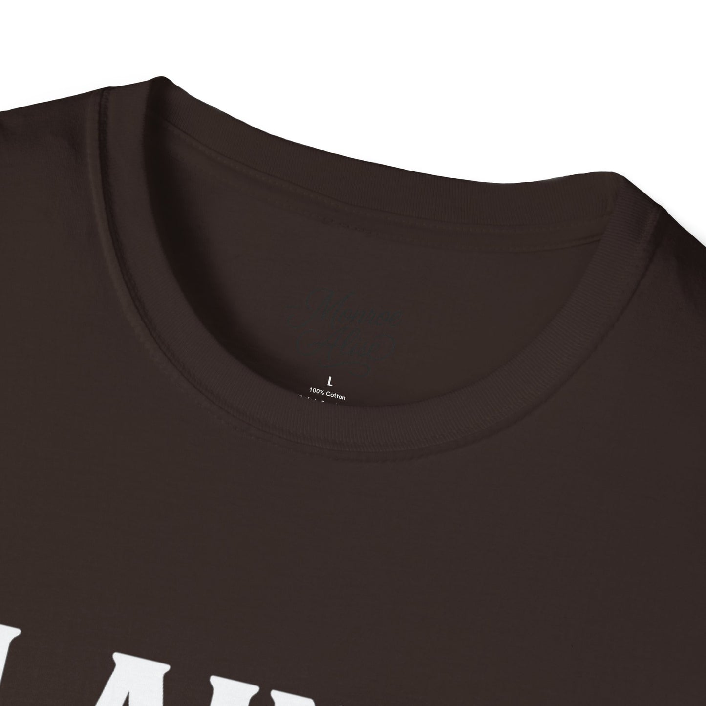 “I Ain't Finna” White Unisex Softstyle T-Shirt