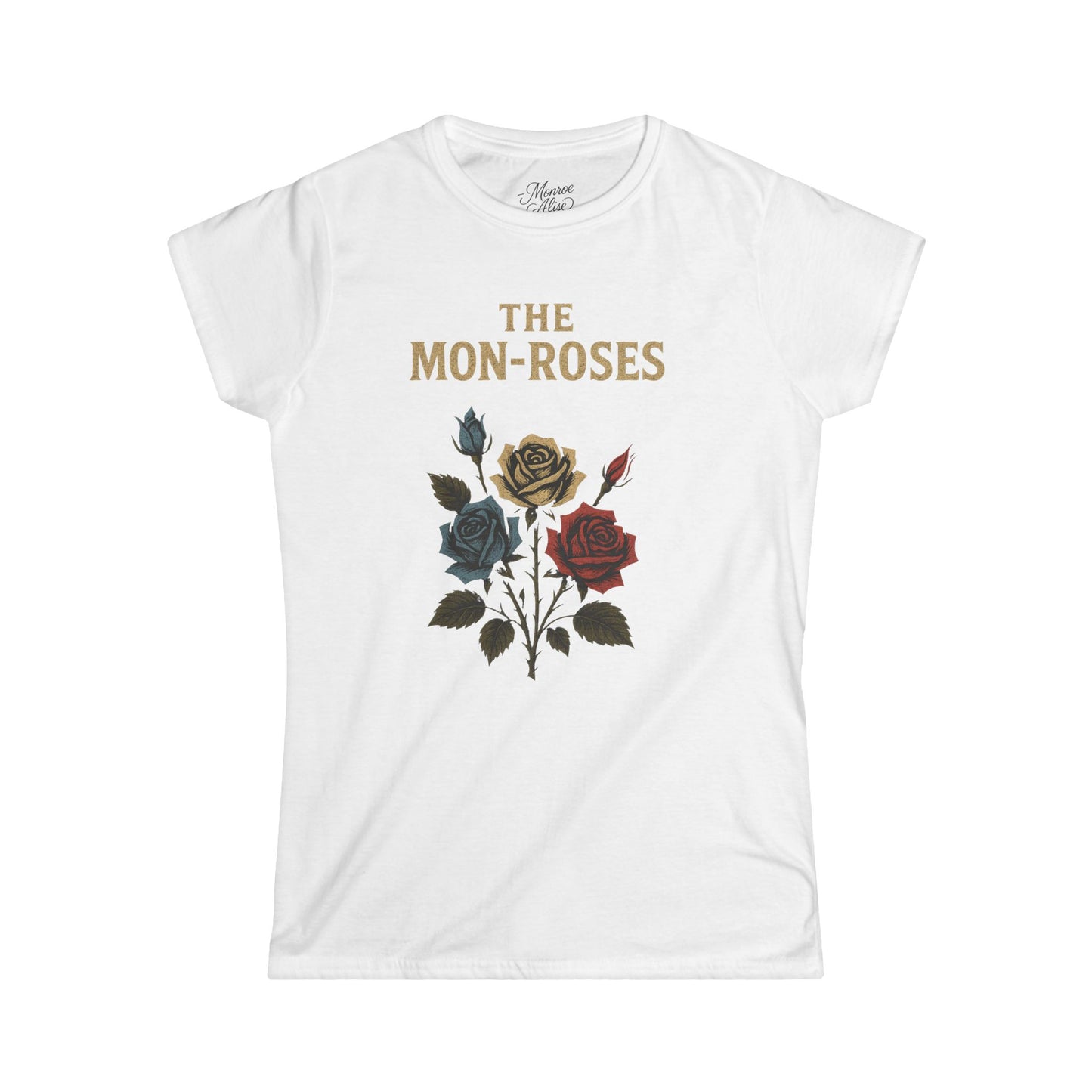 Women's “The Mon-Roses” Tee shirt