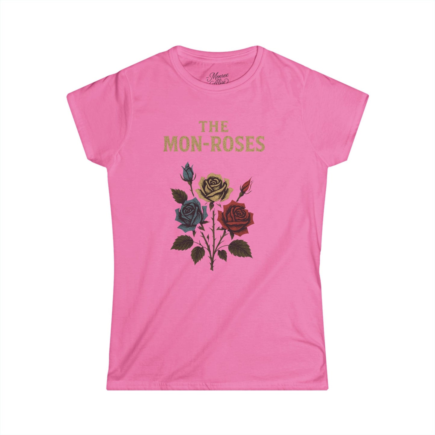 Women's “The Mon-Roses” Tee shirt