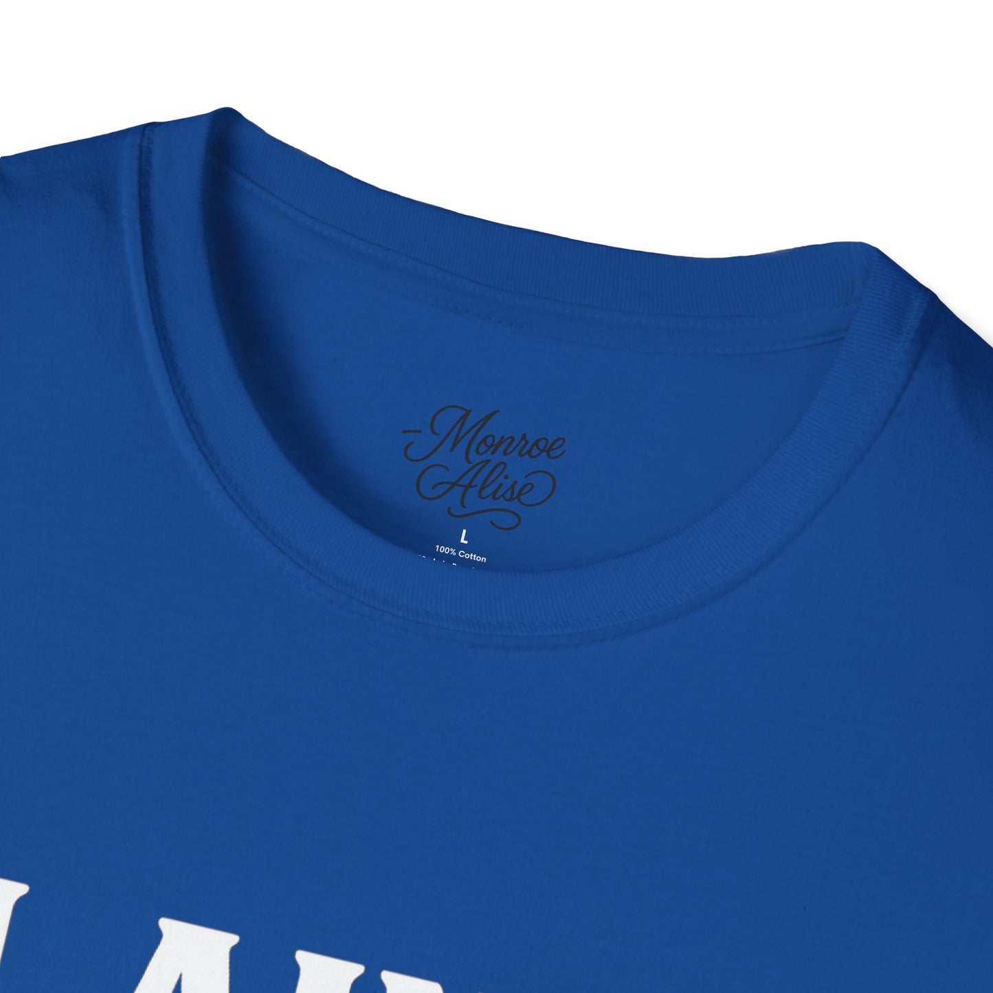 “I Ain't Finna” White Unisex Softstyle T-Shirt