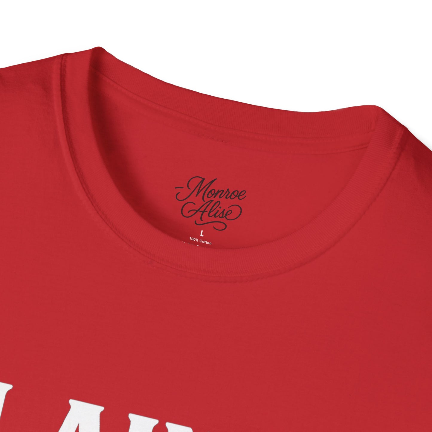 “I Ain't Finna” White Unisex Softstyle T-Shirt