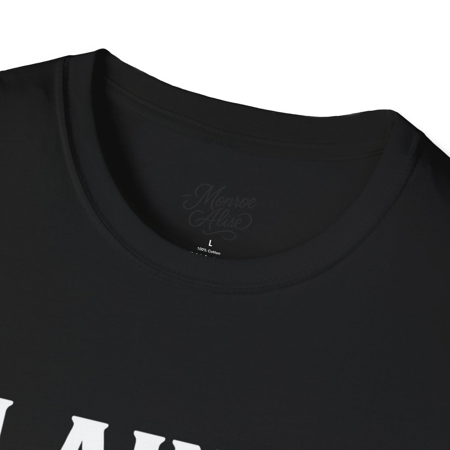 “I Ain't Finna” White Unisex Softstyle T-Shirt